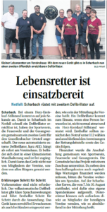 Lebensretter ist einsatzbereit Pressetext vom 01_08_2026